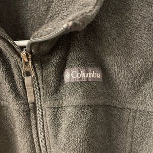 Columbia fleece zip up jacket